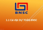 1.1 Cài đặt phần mềm DỰ TOÁN BNSC