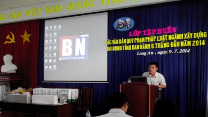 Long An: Công bố Đơn giá nhân công, giá ca máy năm 2022