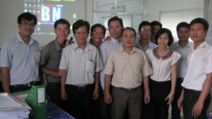 Chuyển giao phần mềm cho Sở Xây dựng Cần Thơ