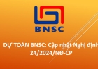 1.17 DỰ TOÁN BNSC: Cập nhật Nghị định 24/2024/NĐ-CP