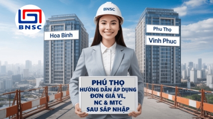 SXD Phú Thọ: Hướng dẫn 665/SXD-KTVLXD áp dụng đơn giá VL, NC, MTC sau sáp nhập