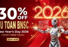 KHUYẾN MÃI LỚN CHÀO ĐÓN NĂM 2026: GIẢM 30% GIÁ PHẦN MỀM